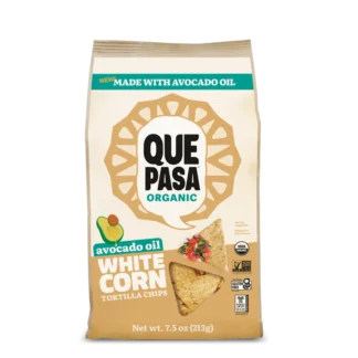Tortilla Chips, White Corn, 7.5oz