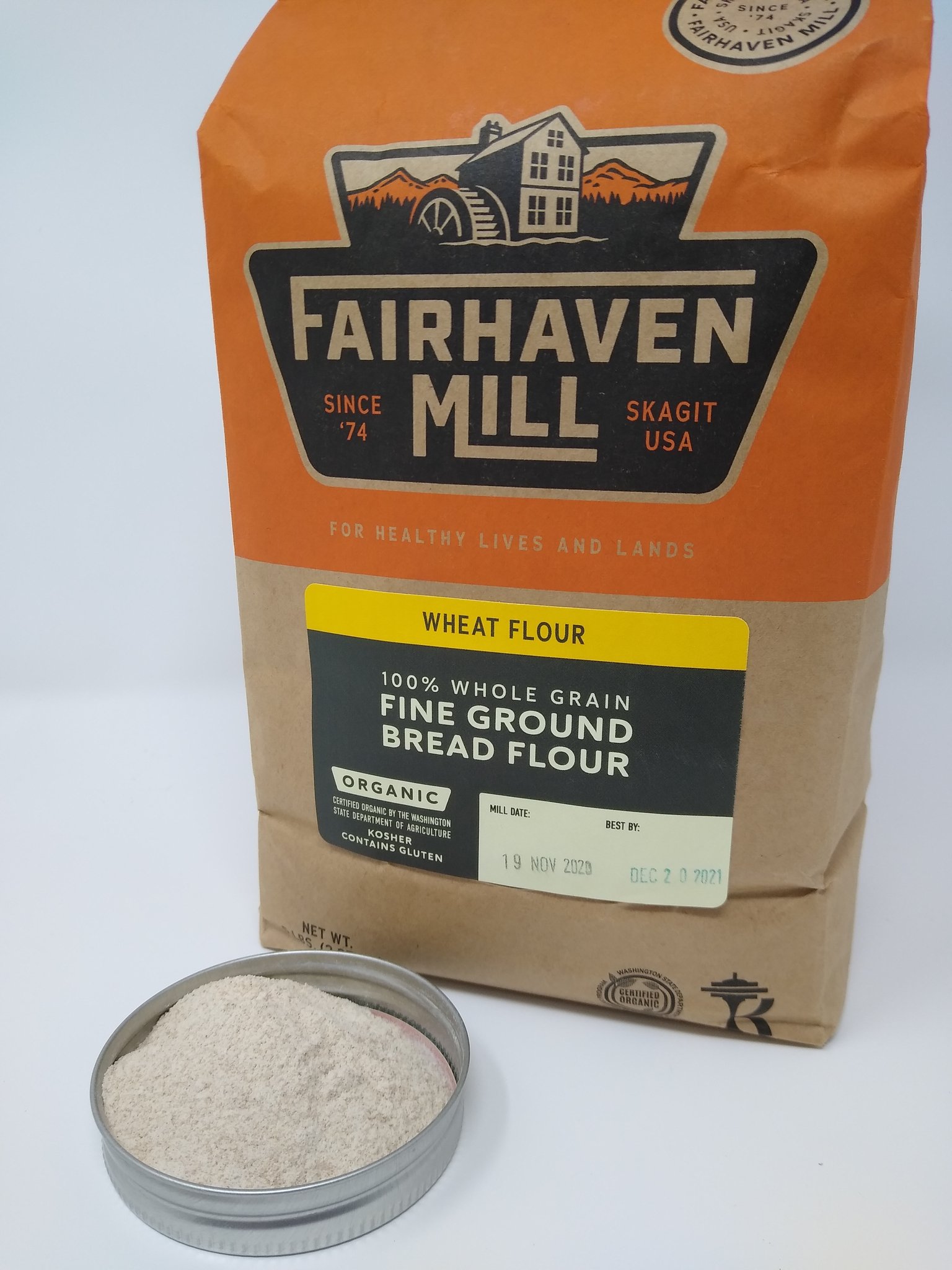 Flour, Fine Ground Bread - 5lb bag