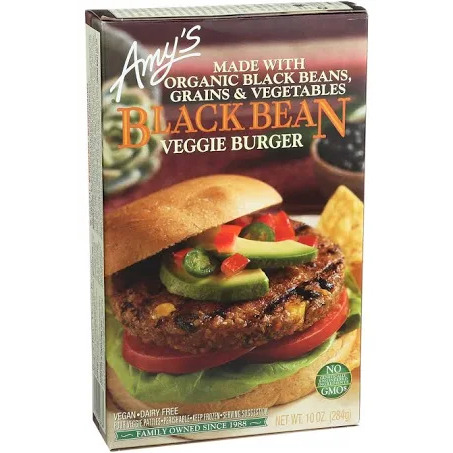 Amy's Black Bean Veggie Burger