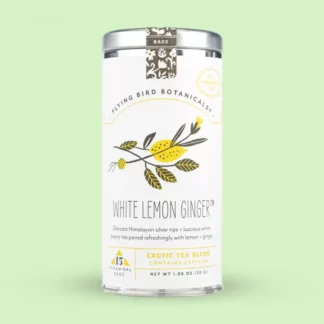 Tea, White Lemon Ginger Tea (15 tea bags)
