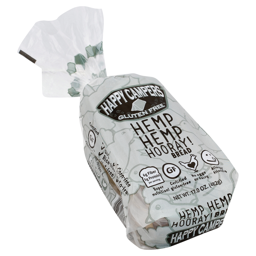 Frozen Bread, Happy Campers Hemp - Gluten Free