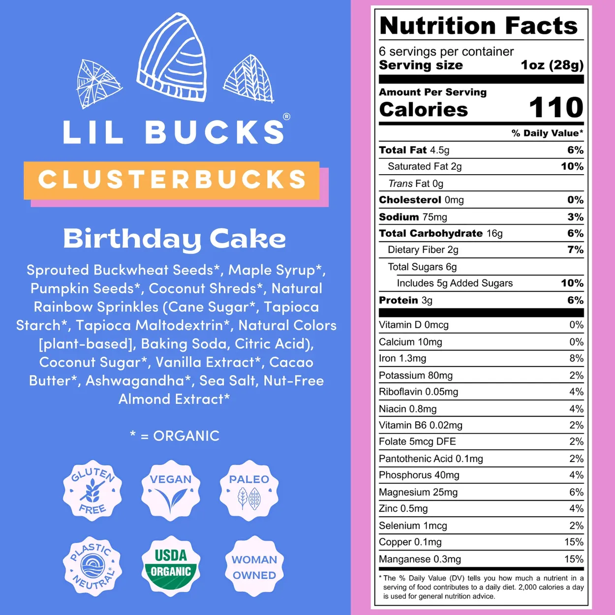 Granola Clusters, Birthday Cake - Image 2