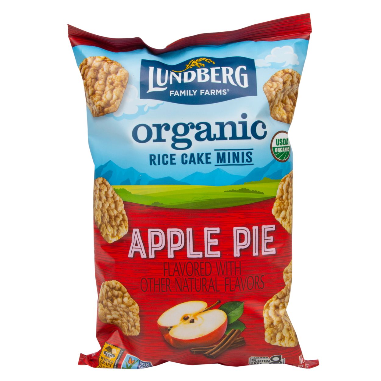 Rice Cakes, Mini Apple Pie - Lundberg