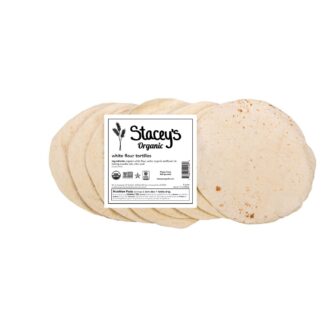 Tortillas, 8 inch Unbleached White Flour, FROZEN - Stacey's Organic