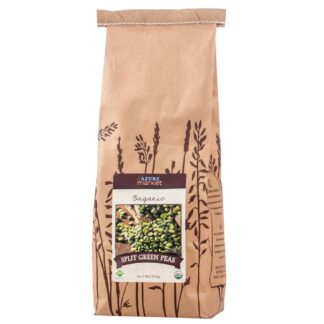Split Green Peas- 5 lb. bag - Azure Market Organics