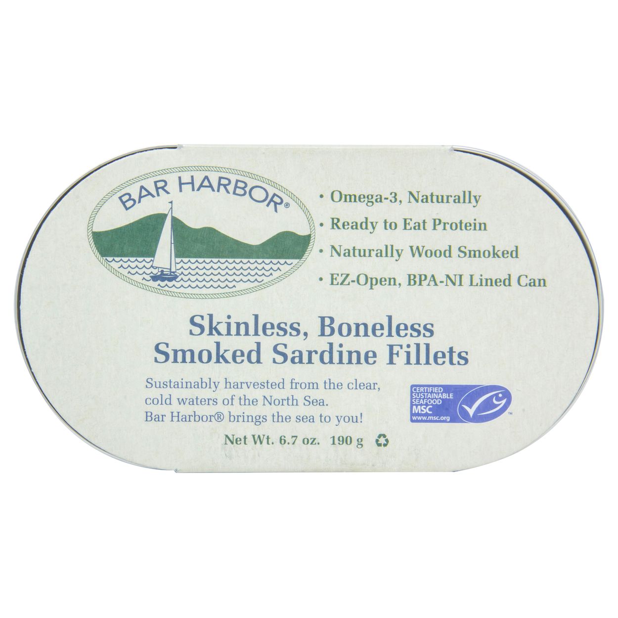Sardine Fillets, Smoked, Skinless/Boneless